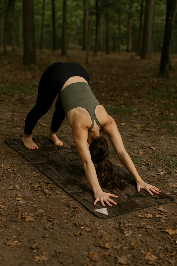 Realtree x Yune Yoga Timber Camo Yoga Mat – Eco-Friendly, Non-Slip 6mm PER Mat for All Levels