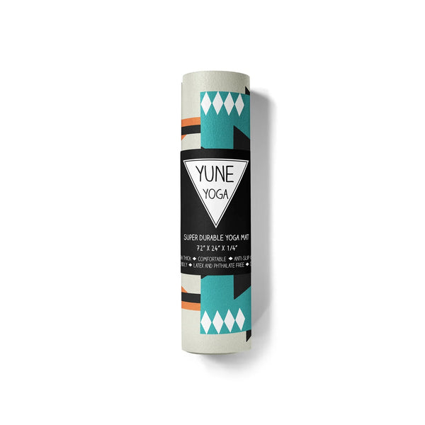 Yune Yoga Mat – Great Hill | Eco-Friendly 6mm PER Yoga Mat with Non-Slip Grip