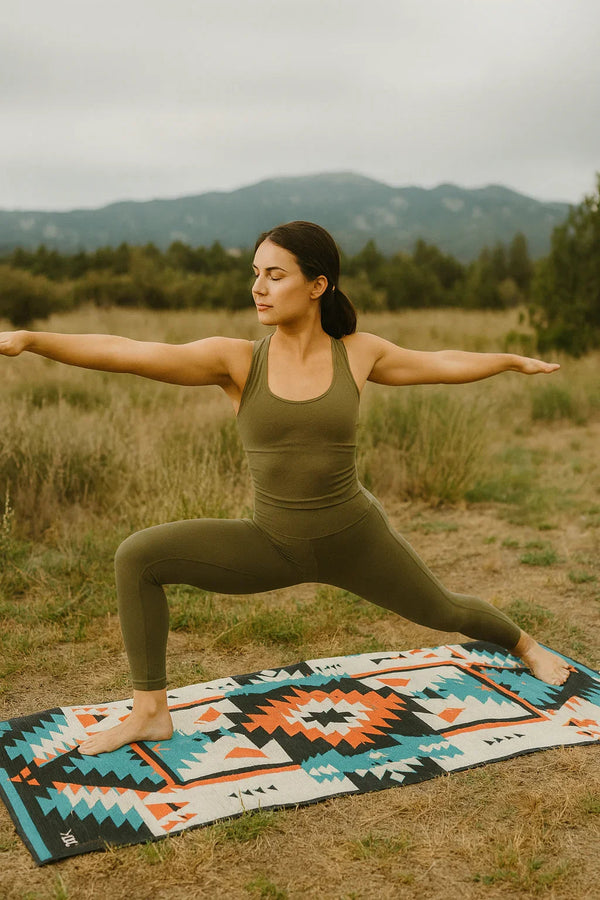 Yune Yoga Mat – Great Hill | Eco-Friendly 6mm PER Yoga Mat with Non-Slip Grip